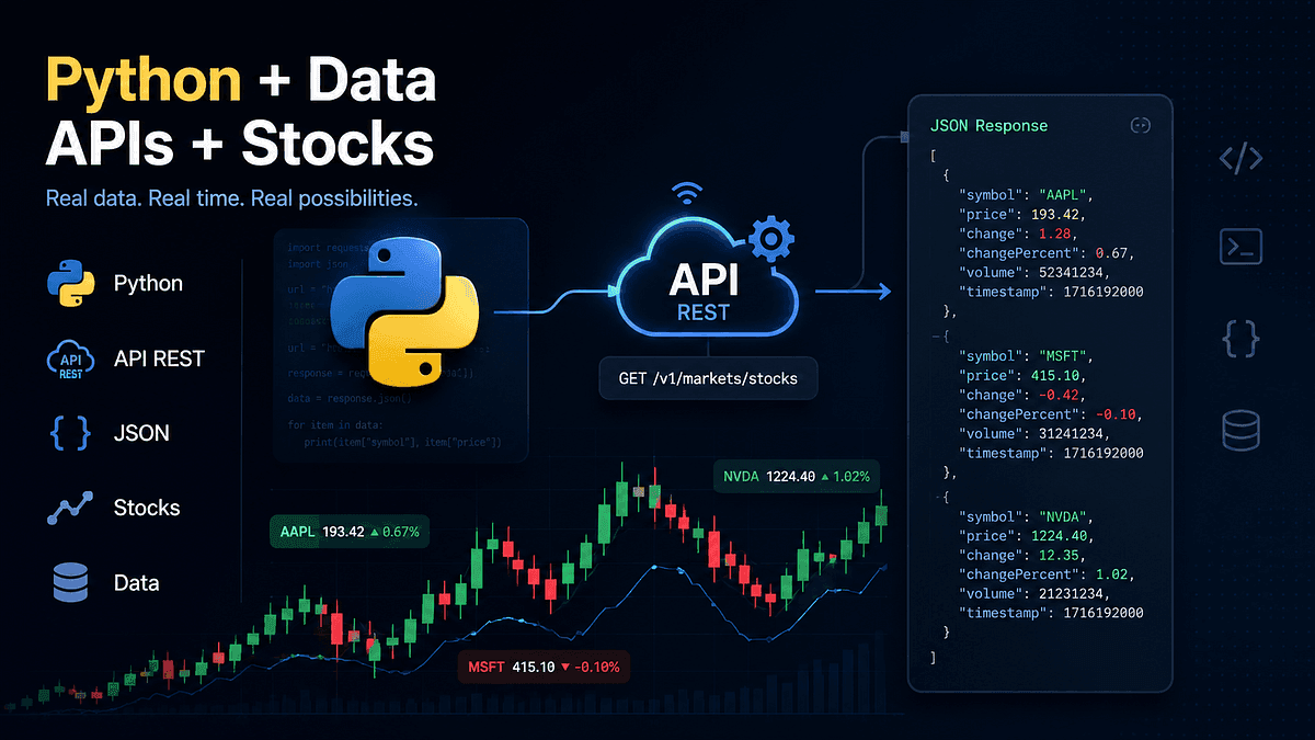 Mejor API de datos bursátiles para Python (2026)