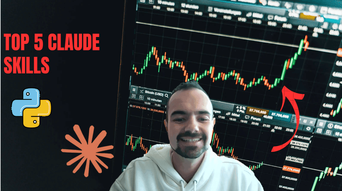 5 skills de Claude Code para trading algorítmico