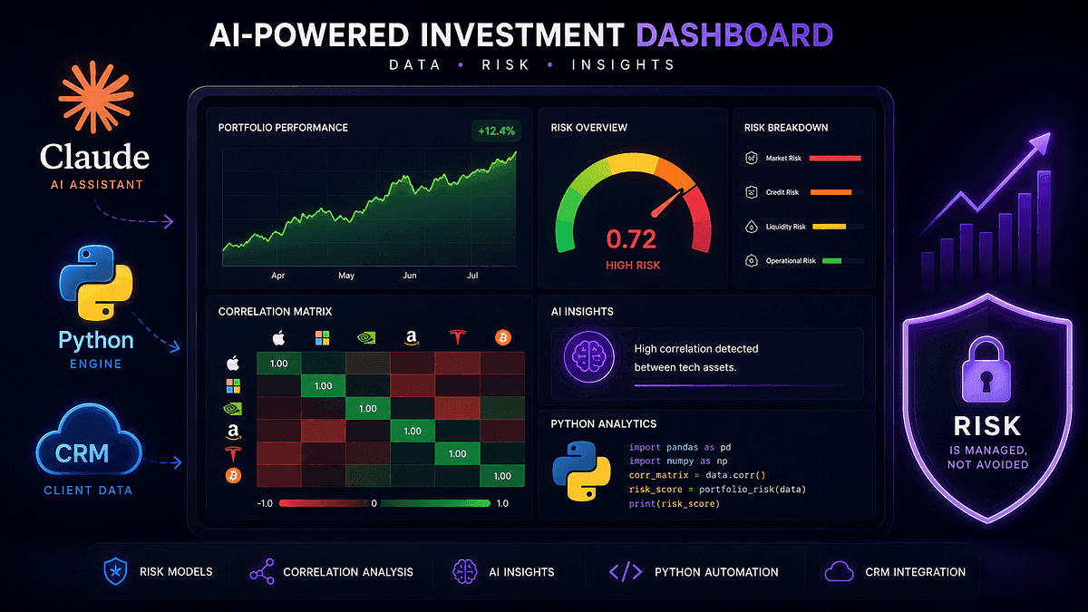 Dashboard de riesgo de acciones con Claude Code y RiskModels