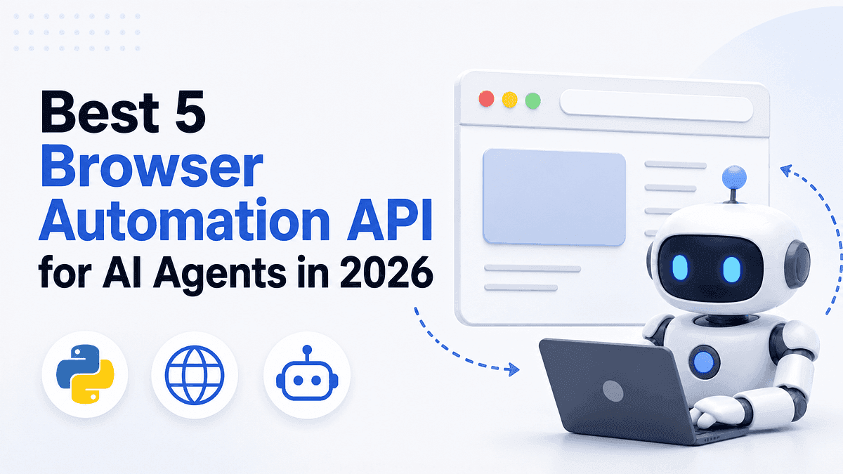 5 APIs de automatización de navegador para agentes de IA